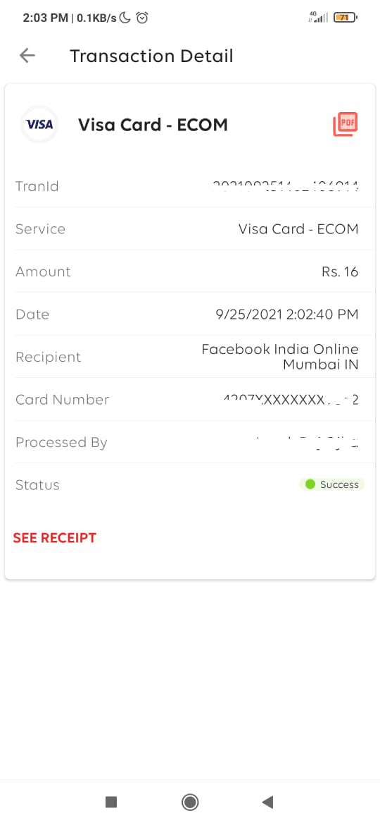 You can see the screenshot from IME Pay