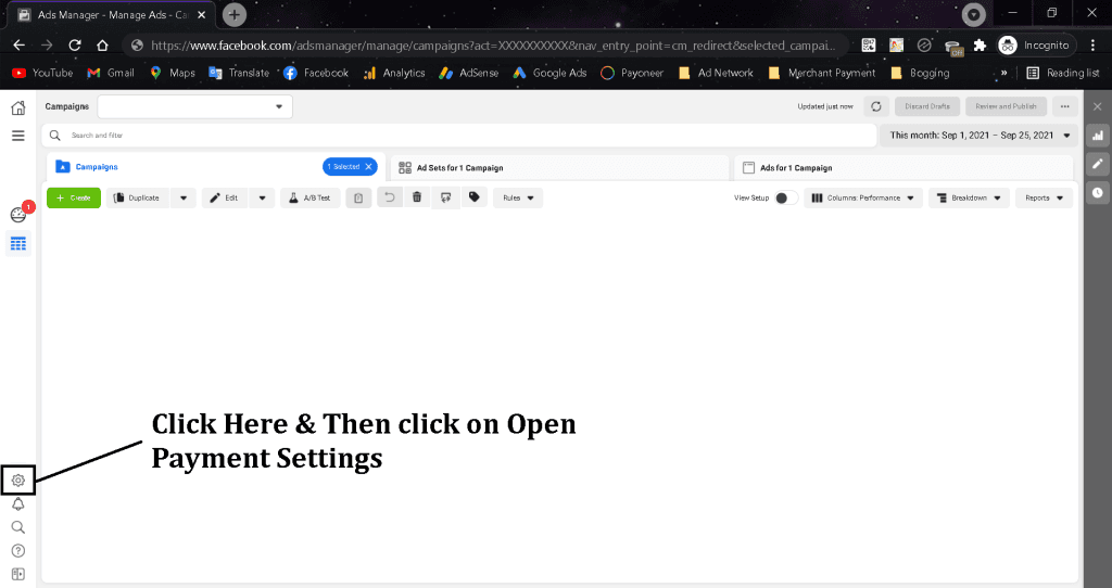 Go to Ad Manager